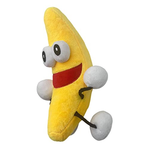 2023 Shovelware Brain Game Plush - 10" Cute The Dancing Banana Plushies Toy for Fans Gift - Soft Stuffed Figure Doll for Kids and Adults - Birthday Easter Basket Stuffers Choice