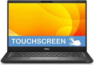 dell latitude 7390 13.3" fhd touchscreen laptop, intel core i7-8650u, 16gb ddr4 ram, 512gb nvme m.2 ssd, fingerprint reader, cam, windows 10 pro (renewed)
