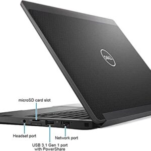 Dell Latitude 7390 13.3" FHD Touchscreen Laptop, Intel Core i7-8650U, 16GB DDR4 RAM, 512GB NVMe M.2 SSD, Fingerprint Reader, CAM, Windows 10 Pro (Renewed)