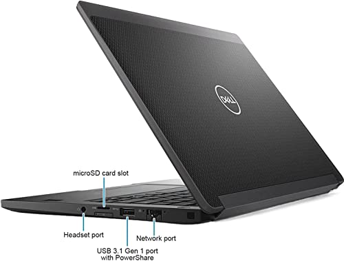 Dell Latitude 7390 13.3" FHD Touchscreen Laptop, Intel Core i7-8650U, 16GB DDR4 RAM, 512GB NVMe M.2 SSD, Fingerprint Reader, CAM, Windows 10 Pro (Renewed)