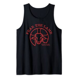 Fear the LAMB OF GOD Jesus Christ Christian Savior Messiah Tank Top