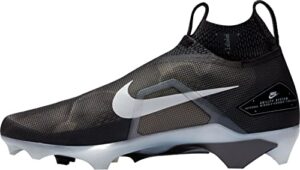 nike alpha menace elite 3 ct6648-001 black-white men's football cleats 8 us