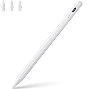 stylus pen for ipad, active pencil with quick charge, palm rejection tilt sensor, magnetic apple pen compatible with 2018-2022 ipad pro 11"/12.9",ipad 10/9/8/7/6,ipad mini 5/6,ipad air3/4/5