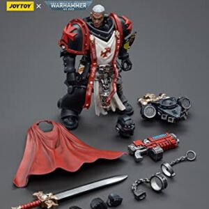 JoyToy Warhammer 40K: Black Templars Sword Brethren Brother Lombast 1:18 Scale Figure