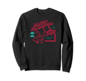 amazon essentials spongebob squarepants mr. krabs krusty krab pizza sweatshirt