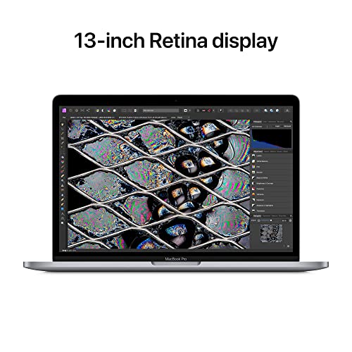 Mid-2022 Apple MacBook Prowith Apple M2 Chip with 8-Core CPU (13.3-inch, 24GB RAM, 1TB SSD) (QWERTY English) Space Gray (Renewed)