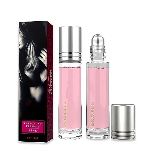 2Pcs Pheromone Perfume,Pheromone Perfume for Women,Long Lasting Pheromone Perfume,Portable Pheromones Roll On Perfume Long Lasting Women