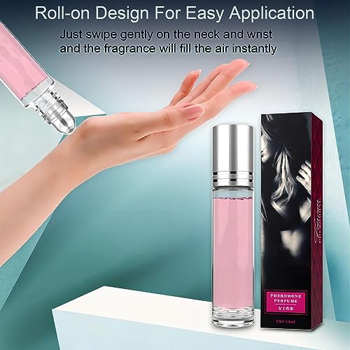 2Pcs Pheromone Perfume,Pheromone Perfume for Women,Long Lasting Pheromone Perfume,Portable Pheromones Roll On Perfume Long Lasting Women