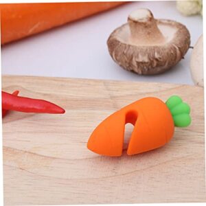 2pcs Kitchen Utensil Holder Silicone Spatulas Cakesicle Stand Soup Pot Lid Lifter Overflow Tools Silicone Clip Pot Carrot Pan Bracket Boil Guard Kitchen Tool Pot Cover Stopper