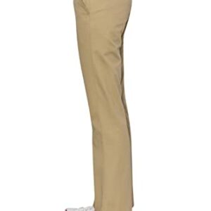 KHAKI & BLUE Women's Work Pants – Low Rise Flared Leg Bootcut Casual Trousers with Pockets 79626JTW098CA Khaki 10