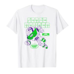 Amazon Essentials Pixar Toy Story Stylized Buzz Lightyear Space Ranger T-Shirt