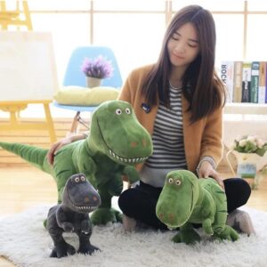 Plush Dinosaur Toy for Kids Stuffed Animal Tyrannosaurus 40cm - 55cm (40cm - 15.75inch)