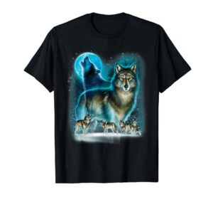 hunter’s wolf owl house t-shirt