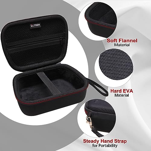 LTGEM Hard Case for Svetaecho Wireless Switch Pro & NexiGo & Nintendo Switch Pro & Xbox Series S / X Controller - Travel Protective Carrying Storage Bag(Black+Black)