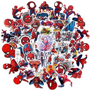spider kids stickers - 85pcs non-repeatable stickers water bottle water bottle car bike for laptop bumper skateboard luggage computer superhero stickers