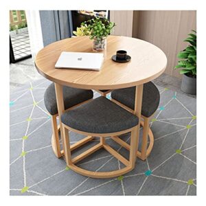 modern small coffee table,round dining room table set,kitchen table and chairs set for 4,negotiation reception tables and chairs 1 table and 4 chairs,for coffee shop,library,hotel,lounge,diameter 80cm