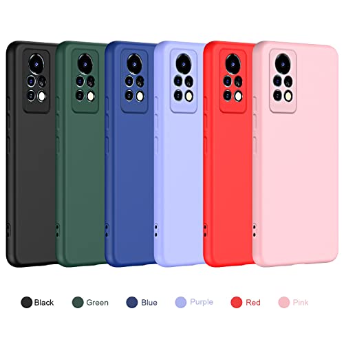 Junli phone cover Silicone Case Compatible with Infinix Note 11 Pro/X697 case, Ultra Slim Shockproof Protective Liquid Silicone Phone Case with Soft Anti-Scratch Microfiber Lining Cover Protective Cas