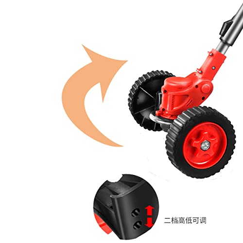 Weed Eater String Battery Powered,Weed Wacker Battery Powered Add Brush Cutter Blade,Lawn Edger Yard Tools Grass Cutter Craftsman Hedge Trimmer Cordless