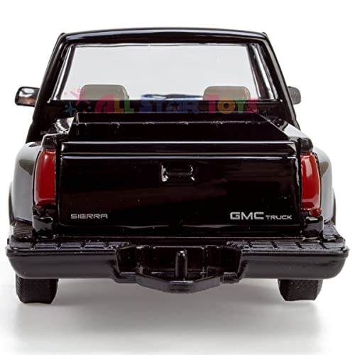 Motormax 1992 GMC Sierra GT Pickup Truck 1/24 Diecast Model Car Black 73204
