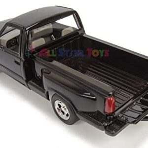 Motormax 1992 GMC Sierra GT Pickup Truck 1/24 Diecast Model Car Black 73204