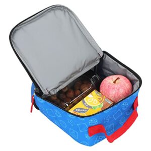 Bioworld Super Mario Bros. Square Double Compartment Insulated Lunch Box