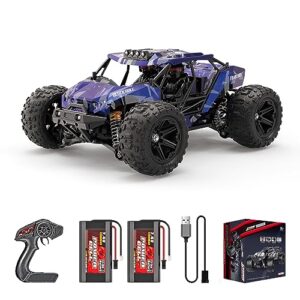 phoupho remote control car 1:16 scale 45km/h 4wd rc car, drift off-road high speed remote control monster trcuk with two rechargeable batteries, hobbyist grade for adults, toy gift for boys girls