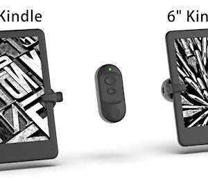 Remote Contorl Page Turner for Kindle Paperwhite iPad Surface iPhone Android Tablets Reading Novels - Easily Flip Pages Back and Forth