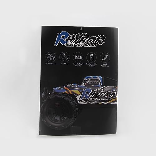 Rhybor High Speed RC Cars 40KPH for Adult, 9500E 1:16 Scale Remote Control Monster Truck, Racing Hobby RC Car for Adults, 4x4 All Terrain Off-Road RC Truck for Boys