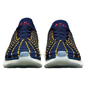 Athletic Propulsion Labs Men's Techloom Zipline Shoe, Navy/Racing Yellow/Red (us_Footwear_Size_System, Adult, Men, Numeric, Medium, Numeric_10)