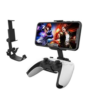 joytorn ps-5 controller phone mount,mobile phone gaming clip for ps5 dualsense controller- perfect gaming companion