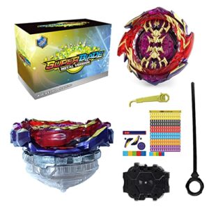 FANSETOYUMA Bey Battle Tops Hybrid Metal Fusion Burst Gyro with 4D Launcher Grip (B-157)