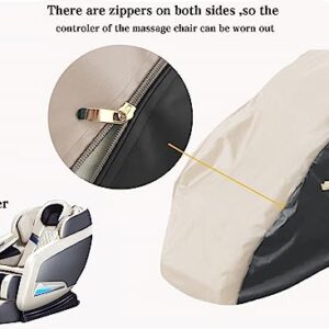 Massage chair cover, 600D full body shiatsu massage chair protector, 59 X 39 X 55 inchesArmchair Slipcovers,, ,with drawstring waterproof and dustproof Recliner Wing Chair Slipcovers,Sofa Cover