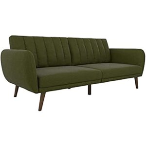 ljmxg sofa futon - upholstery and wooden legs