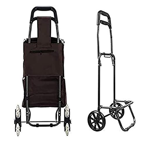 34L Trolley Bags for Shopping Cart - Shopping Trolley Storage Bag, Portable Waterproof Oxford Cloth Shopping Cart Trolley, Shopping Cart Replacement Bag, Trolly Bag Shopping L32 X W19 X H56cm (Size :