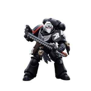 JoyToy 1/18 Warhammer 40,000 Action Figure Raven Guard Intercessors Sergeant Rychas Collection Model(4.7Inch)
