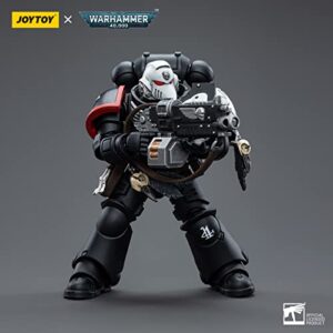 JoyToy 1/18 Warhammer 40,000 Action Figure Raven Guard Intercessors Sergeant Rychas Collection Model(4.7Inch)