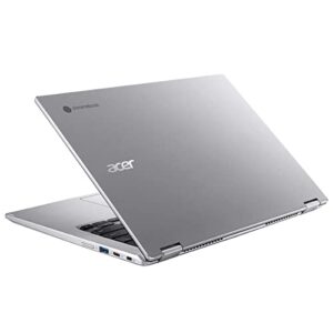 Acer 2023 Flagship X360 Chromebook 14/'' FHD IPS Touchscreen Spin 514 2-in-1 Convertible,AMD Ryzen 3 3250C (Upto 3.5 GHz),8GB RAM,128GB eMMC,WiFi,Long Battery,Chrome OS+HubxcelAccessory,Silver