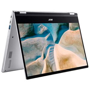 Acer 2023 Flagship X360 Chromebook 14/'' FHD IPS Touchscreen Spin 514 2-in-1 Convertible,AMD Ryzen 3 3250C (Upto 3.5 GHz),8GB RAM,128GB eMMC,WiFi,Long Battery,Chrome OS+HubxcelAccessory,Silver