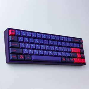 Wunzkii PBT Keycaps 158 Keys Laser Keycaps DYE-Sub Custom Keycaps Cherry Profile for Cherry Gateron MX Switches Mechanical Keyboard US and UK Layouts (6.25U 7U Spacebar)