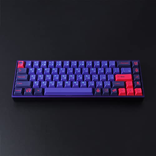 Wunzkii PBT Keycaps 158 Keys Laser Keycaps DYE-Sub Custom Keycaps Cherry Profile for Cherry Gateron MX Switches Mechanical Keyboard US and UK Layouts (6.25U 7U Spacebar)