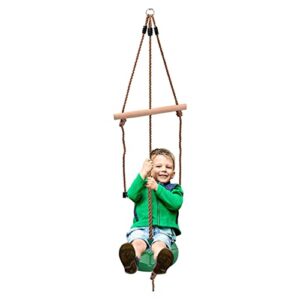 disc swing for kids, monkey bar disc swing, disk swing seat with adjustable rope, carabiner and strap, replacement swing for swing set for backyard, tree, zipline yuab