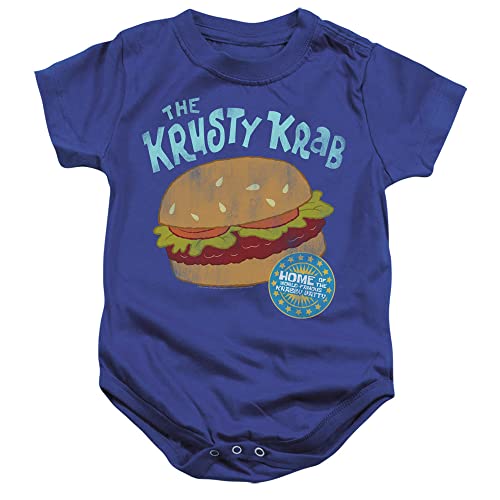 Sons of Gotham Spongebob Squarepants Krusty Krab - Baby Bodysuit Royal