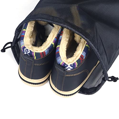 Gloppie Shoe Bags for Travel Shoe Bag Travel Shoe Bags for Packing Shoe Storage Bag Packing Essentials for Travel Storage Bags for Luggage Sneaker Bag (2 Pack)