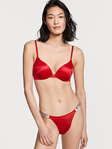 Victoria's Secret Smooth Cheeky Panty, Underwear for Women, Very Sexy Collection, Red (XS)