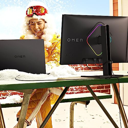 HP OMEN Transcend 16 inch Laptop, WQXGA 240Hz Display, 7ms Response Time, 13th Generation Intel i7-13700HX, 16 GB RAM, 512 GB SSD, NVIDIA GeForce RTX 4070 GPU (8 GB), 16-u0020nr (2023), Shadow Black