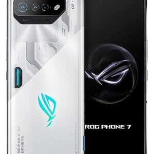 ASUS ROG Phone 7 5G Dual SIM 512GB 16GB RAM Factory Unlocked (GSM Only, No CDMA - not Compatible with Verizon/Sprint) Global Version - White