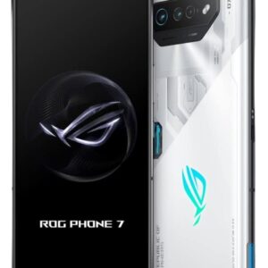 ASUS ROG Phone 7 5G Dual SIM 512GB 16GB RAM Factory Unlocked (GSM Only, No CDMA - not Compatible with Verizon/Sprint) Global Version - White