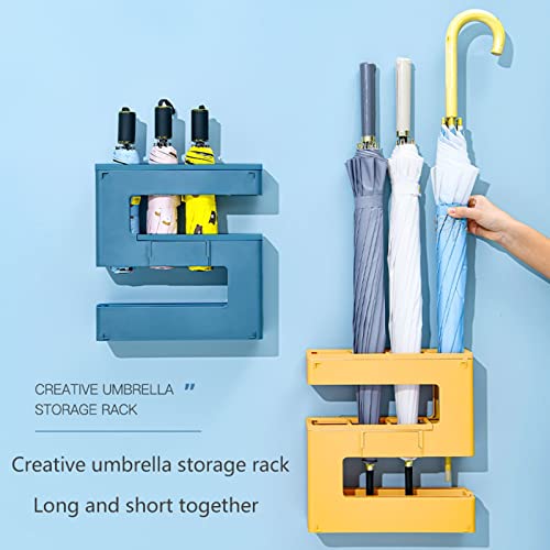 Hot Pan Holder for Counter Foldable Umbrella Rack Stand Cane Holder with Drip Tray Space Saving Organizer Home Office Decor Dish Rack Over Sink Large
