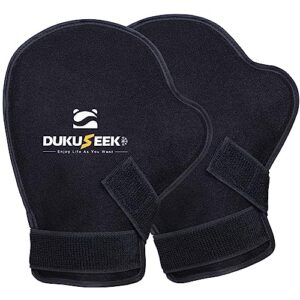 dukuseek hand ice pack gloves for pain relief, cold gloves for chemotherapy neuropathy, gel ice mittens hot cold therapy for rheumatoid arthritis, injuries, carpal tunnel relief, hands surgery 2 pack