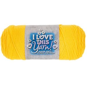 hobby lobby yellow i love this yarn